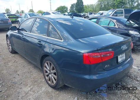 2015 Audi A6 2.0T Premium from USA, damaged, VIN WAUGFAFCXFN027672